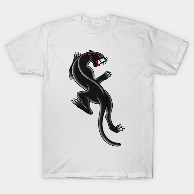 Panther T-Shirt by OldSalt